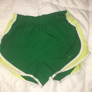 Green Nike Shorts